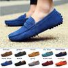 38-50 Shoes Men Casual Shoes Fashion Men Shoes Genuine Leather Men Loafers Moccasins Slip On Men Flats Male Driving Shoes