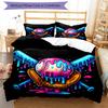 3pcs Baseball Bedding Set Duvet Cover Closure Includes 1 Duvet Cover & 2 Pillowcases, Soft and Comfortable for All Seasons.