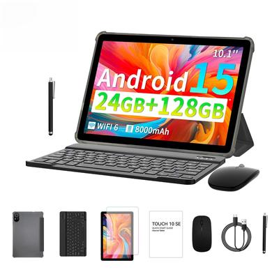 PRITOM WiFi Android 24 ГБ 128 ГБ WideVine L1 IPS 8000 мАч Чехол-клавиатура Японская инструкция Серый 10-дюймовый планшет, 15, (6 ГБ + 18 ГБ) + ОЗУ, Дисплей,