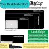 Uchiha Itachi Madara Uzumaki Mouse Pad XL Lockedge Gaming Accessories Computer Gamer Keyboard Mouse Mat N-Naruto Desk Mousepad