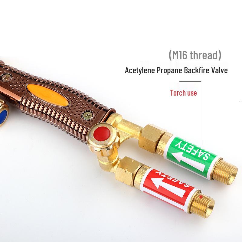 Gas Safety Kit: Flashback Arrestor, Torch Valve, Pressure Reducer for Welding & Cutting