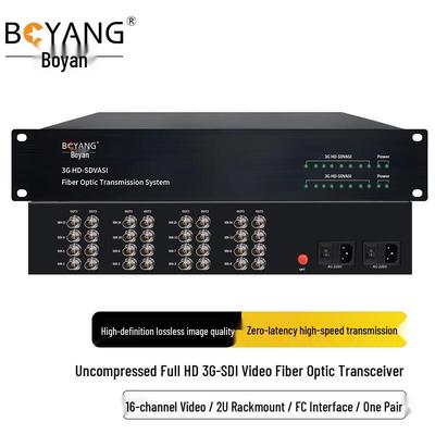 Boyang 16-канальный видеооптический трансивер 3G-SDI