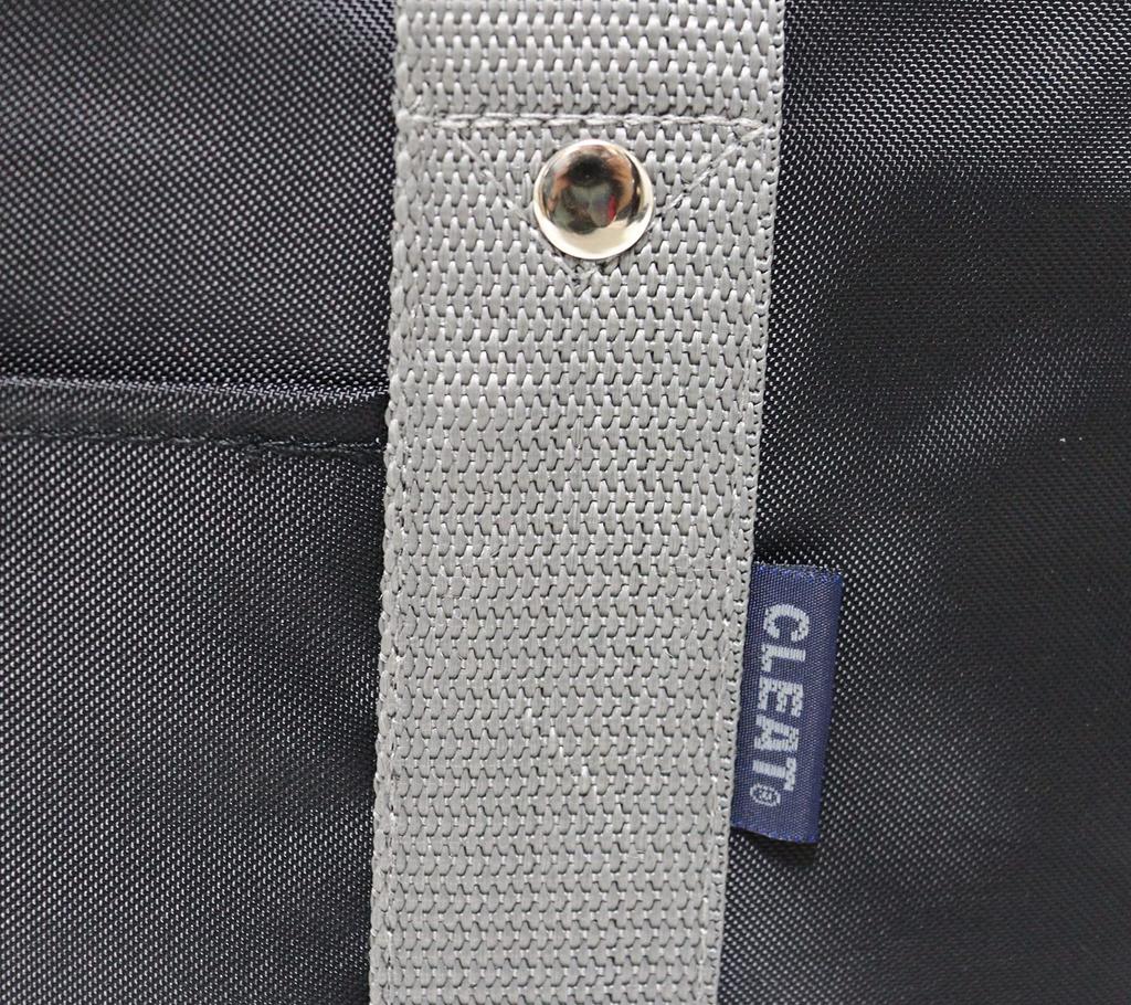 School Inner B4 Black Gray [CLEAT] Bag, Multi-functional, Pocket, Polyester, Size,