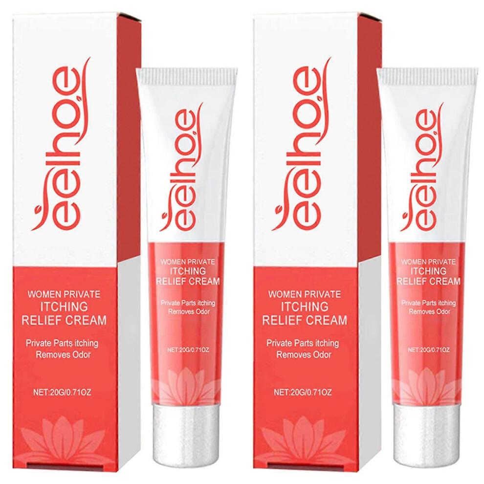 (2pcs)Itch Relief for Private Parts Extra Strength Anti-Itch Cream for Women Itch Treatments for Dryness Burning Redness