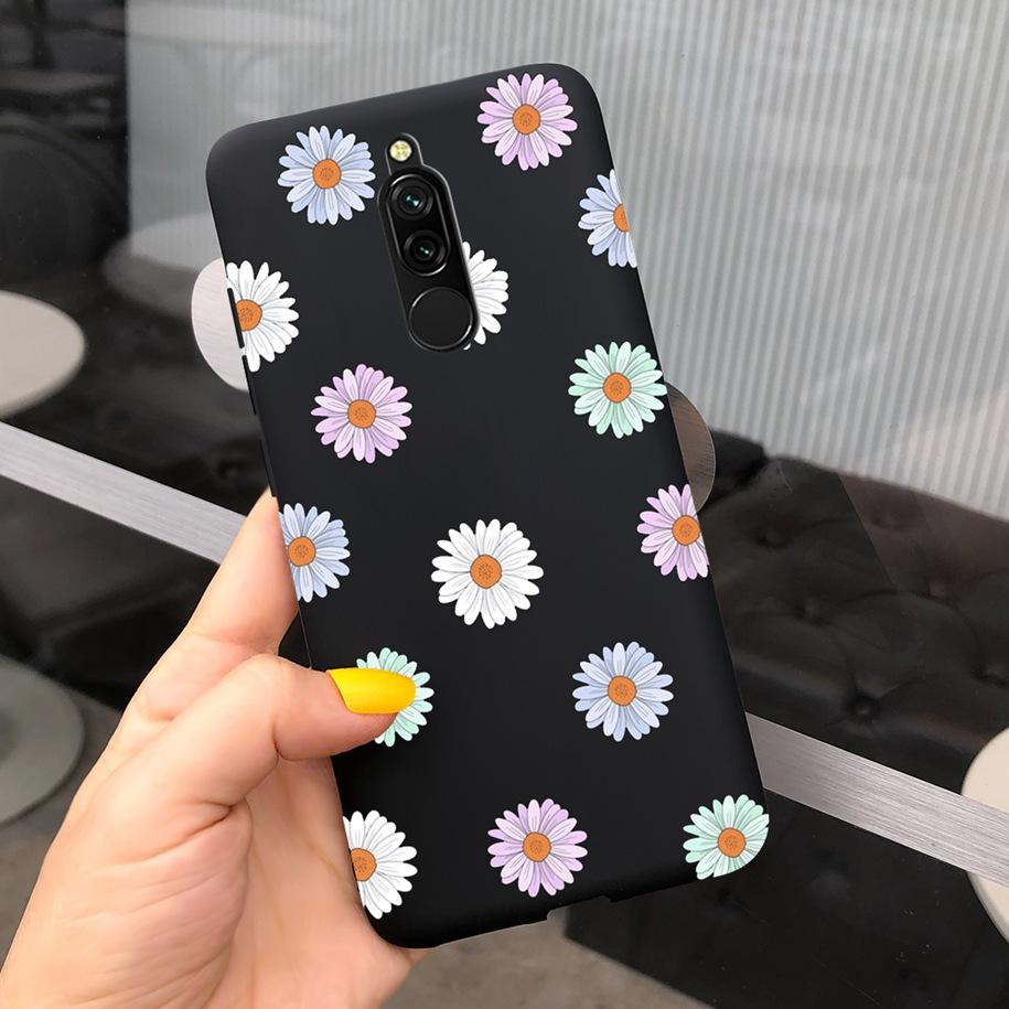 Популярный лавандовый чехол для Xiaomi Redmi 8 Чехол 2021 Мягкий тонкий силиконовый ТПУ чехол для телефона Funda для Xiomi Redmi 8 Coque Чехол Redmi8