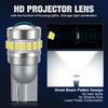 2 шт. W5W T10 светодиодный CANBUS без ошибок 3030 3014 SMD светодиодные чипы 194 168 салон автомобиля боковой свет авто лампа карта купольные светильники 12 В лампа 6500K