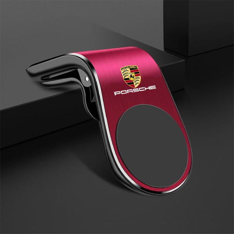 Металлический Магнитный Держатель для Телефона GPS Держатель Зажим для Вентиляционной Решетки Для Porsche Cayenne Macan Panamera 918 911 Аксессуары для Интерьера