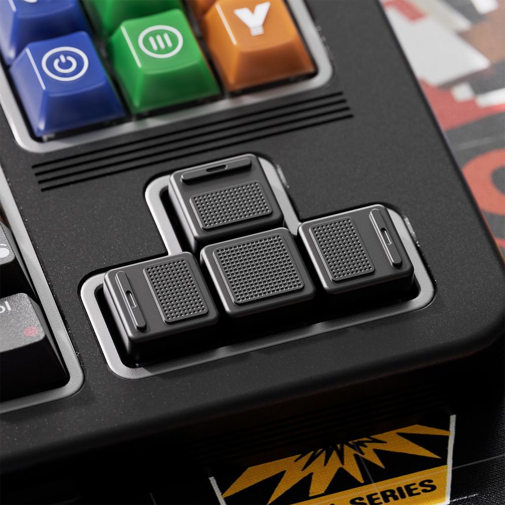 80Retros Игровая Клавиша-Рокер Artisan Keycap PEI/ALU CNC Индивидуальная Клавиша для Механической Клавиатуры ESC Аксессуары Подарки