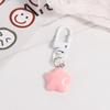 Chubby Chubby Milk Yellow Star Keychain Pentagram Yellow Pink Stars Keychain   Birthday Gifts