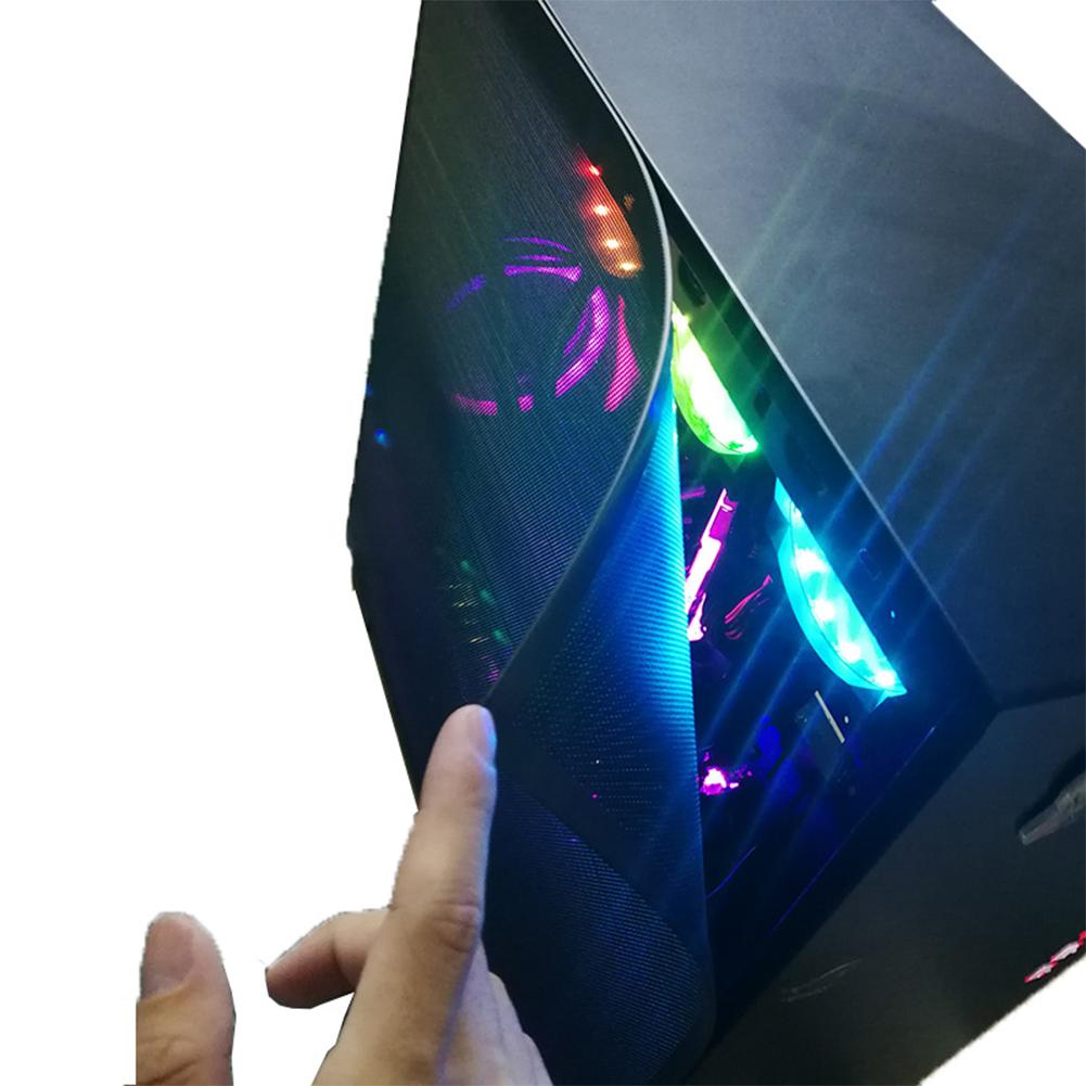 30CMx1M компьютерная сетка DIY ПВХ ПК корпус вентилятор кулер пылевой фильтр сетевой сетчатый корпус пылезащитный чехол корпус пылезащитный чехол