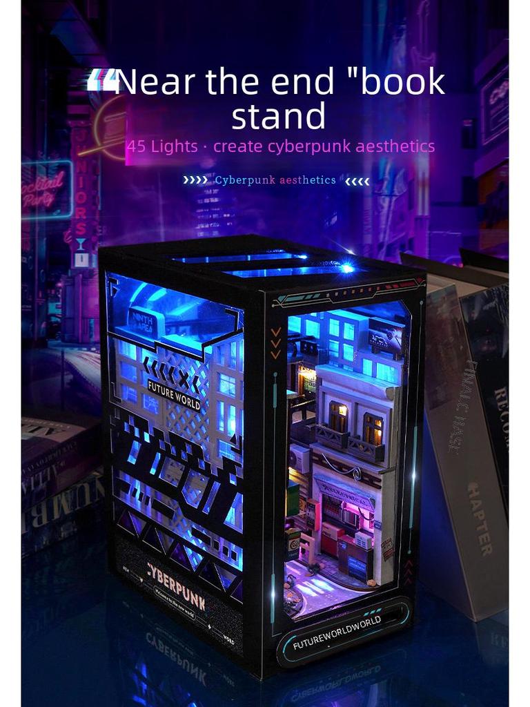 Модель подставки для книг Tianyu Cyberpunk своими руками: TC36