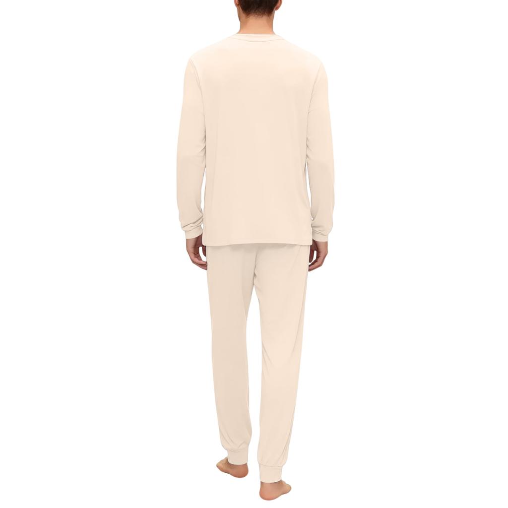 Men's Pajama Set, Long Sleeve And Long Pants, Two-piece Set