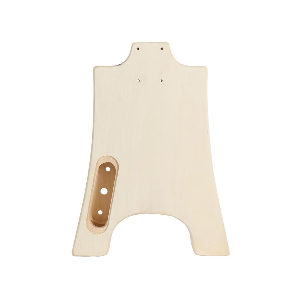 Btuty DIY Неоконченный Набор Электрогитары Набор для Сборки Гитары Гитарный Набор Заготовка Гитарного Корпуса Деревянный Корпус Гитары Запасные Части Корпус из Липы Клен