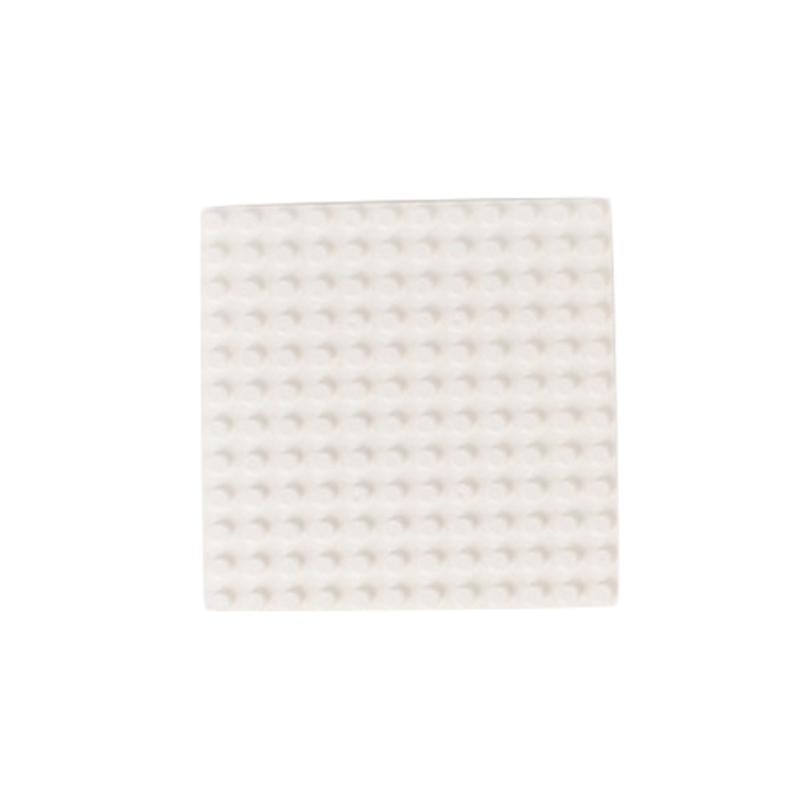 Базовые пластины 12x12 точек, односторонние, строительные блоки для наборов большого размера, сменные базовые пластины, кубики Duplo