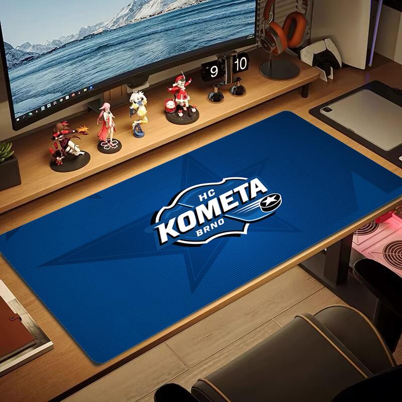 HC Kometa Brno Большой Коврик для Мыши Большой Игровой Коврик для Стола Нескользящий Ноутбук Планшетт Большой Коврик для Мыши XXL Коврик Мини ПК Игровой Коврик С заблокированным краем