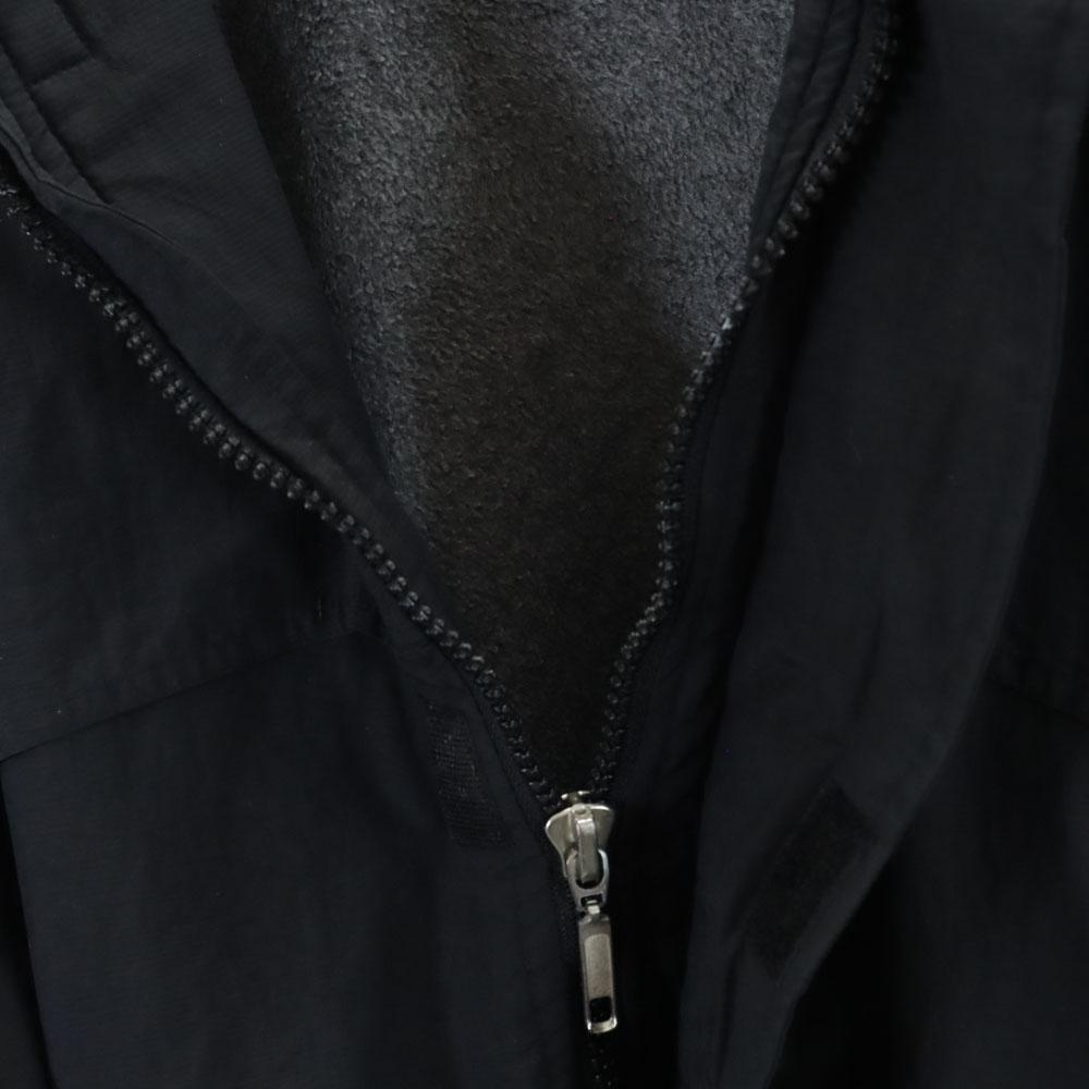 STARTER 00-е Куртка на молнии с длинным рукавом M Серия Black Флисовая подкладка Пожилая мужская Б/у