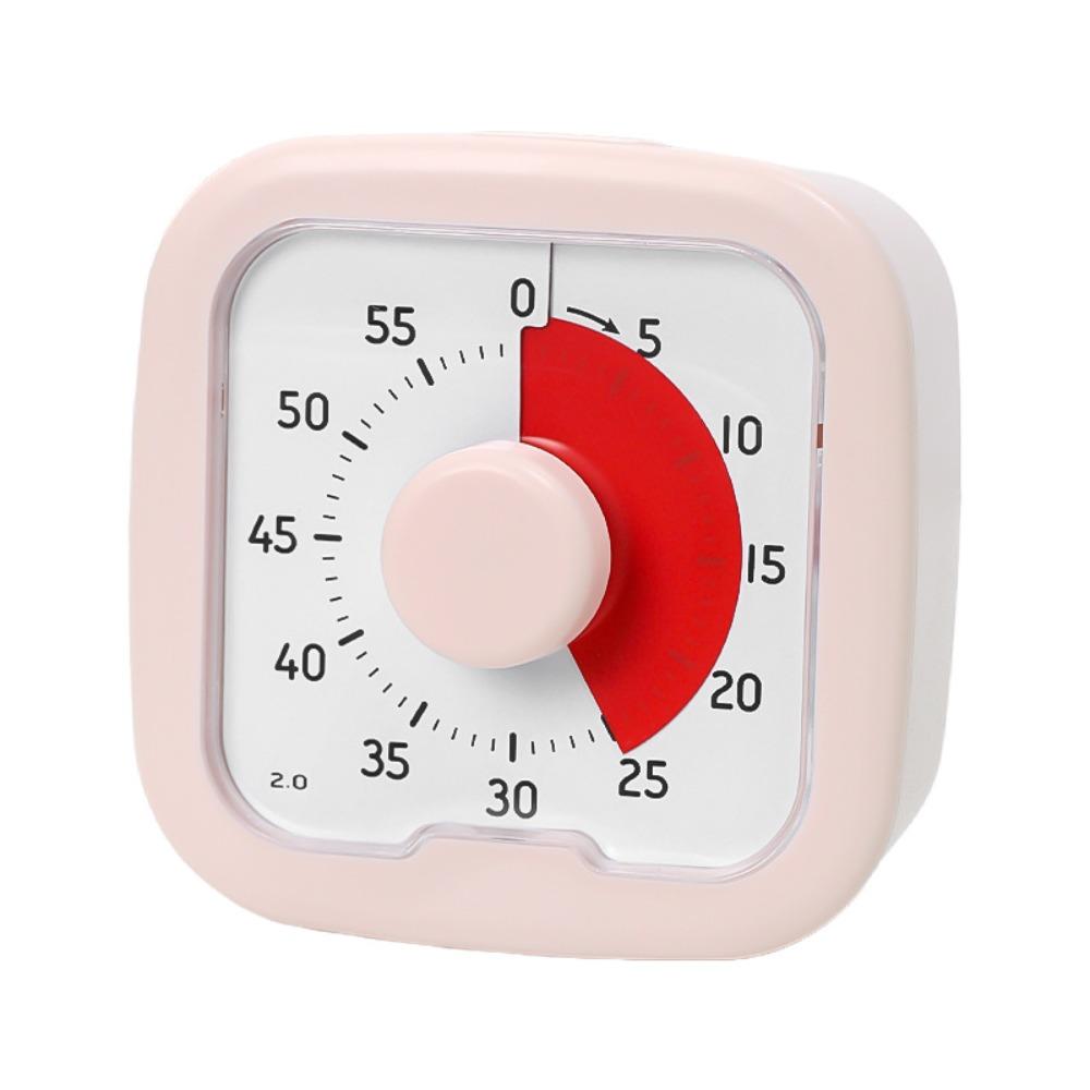 60-minute Desk Timer Silent Operation Classroom Timer Multifunction Visual Timer for Kids