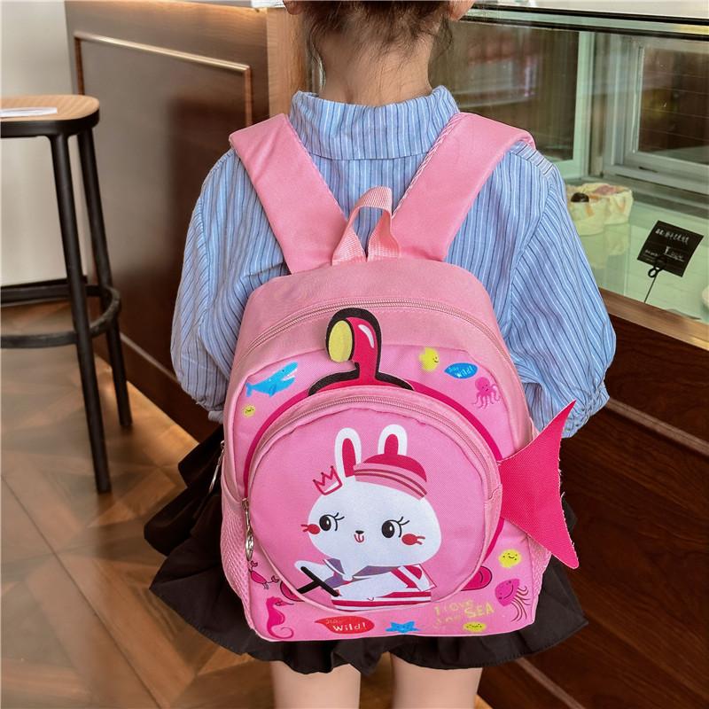 Lightweight Dual Shoulder Bag For Toddlers Boys Girls Cute Cartoon Baby Backpack
