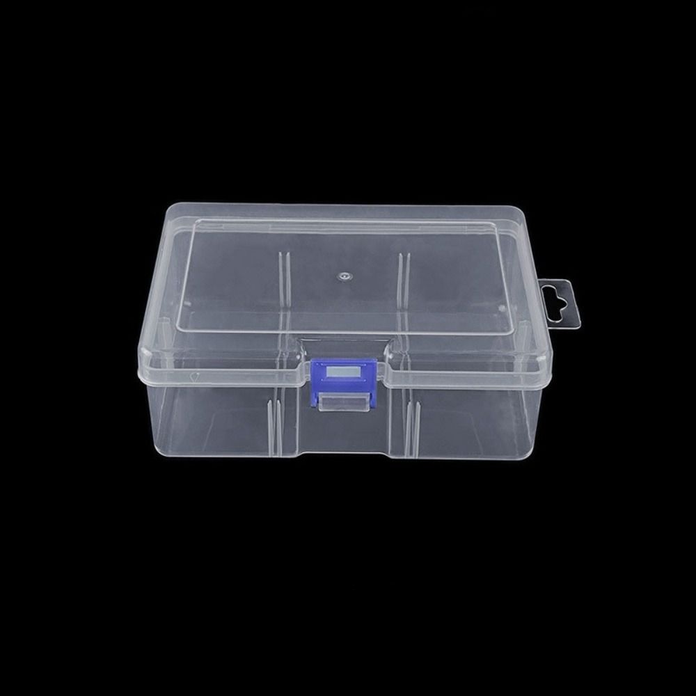 Пластиковый ящик для хранения Квадратные упаковочные коробки 5 размеров Рыболовные инструменты Аксессуары Держатель для электроинструментов