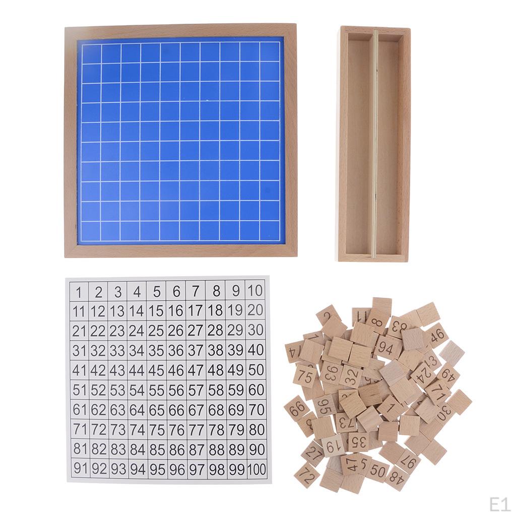 1 деревянная игрушка для сортировки последовательных чисел по математике Монтессори