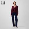 Gap Женский кардиган из чистого хлопка с V-образным вырезом и пуговицами спереди