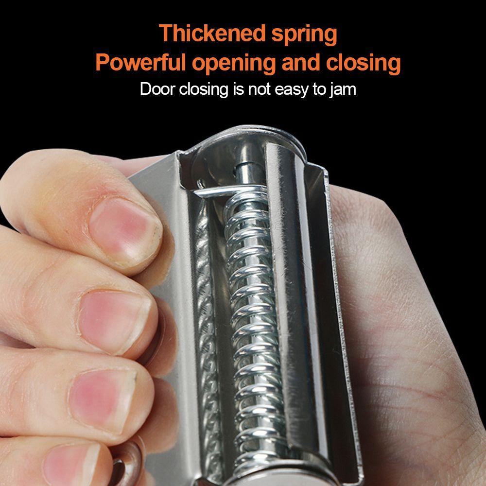 Стальная пружина мебельная фурнитура петли врезные дверные петли автоматические закрывающиеся в форме бабочки