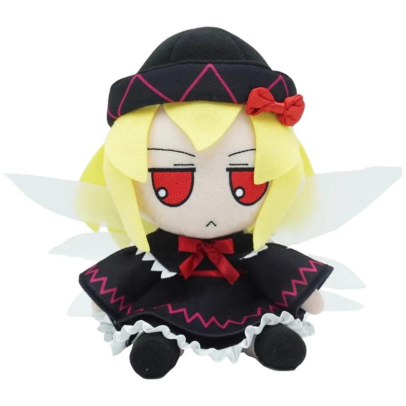 Fumo Hata no Kokoro Plush Toy Anime Touhou Project Japanese Game Stuffed Doll Soft Character with Removable Mask Kids Fans Gifts