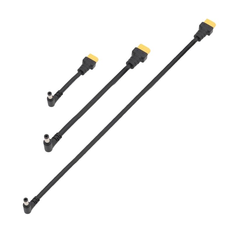 XT60 Male To DC5.5x2.5mm Power Cable for TS100 Soldering Iron Field Repair 95AF