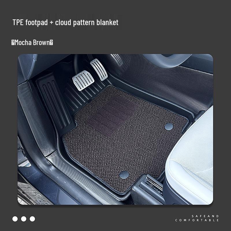 Kia K3, K5 GT, KX3, KXcross Всесезонные TPE Экологичные Автомобильные Коврики