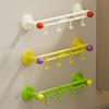 Wall Mounted Shoe Drying Hanger Punch Free Bathroom Slipper Hook  Bathroom Supplies