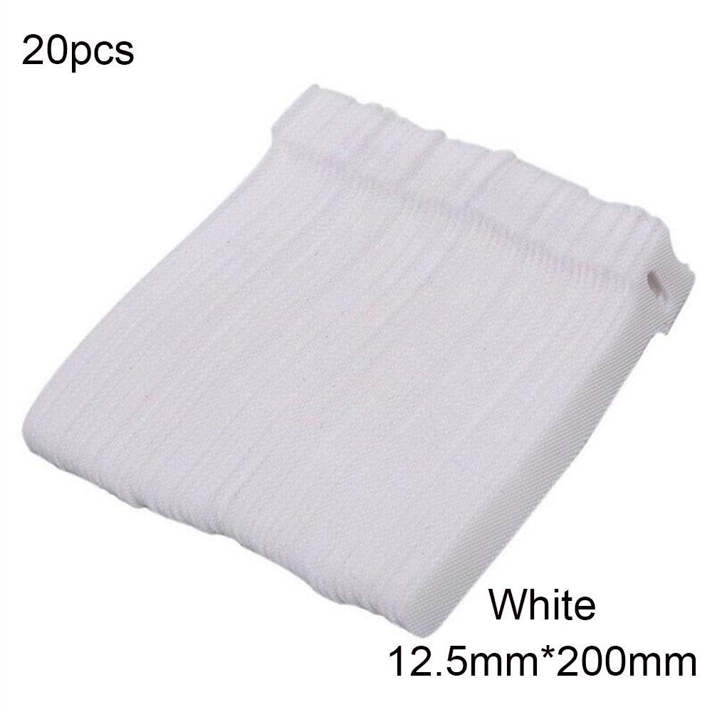 20 шт. Новые наушники мышь многоразовый шнур стяжка органайзер для кабеля нейлоновый ремешок для управления проводами