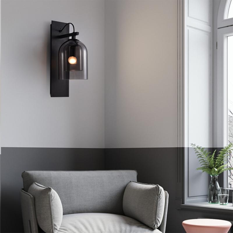 Bedroom Hotel LED Night Light Kinkiet Glass Ball Corridor Corridor Balcony Living Room Kinkiet