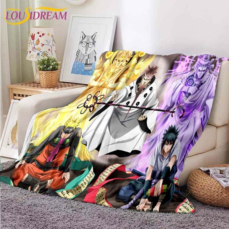 Одеяло Наруто, одеяло с рисунком Наруто, пододеяльник для дивана, дорожное постельное белье, фланелевое одеяло, покрывало