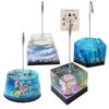New Resin Epoxy Mold Memo Card Holder Message Clip Silicone Mold + 8 Clips Set