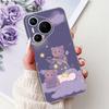 Чехол для Huawei Pura 70 Pro Plus, цветной чехол с рисунком цветов, мягкий тонкий чехол для телефона для Huawei Pura 70 Ultra Pura70 Pro 5G