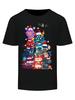 Monster Christmas Tree Black T-Shirt