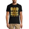 Men's T-Shirt Vintage Dad of the Birthday Princess - Father Love Tee Shirt