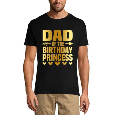 Мужская футболка Vintage Dad of the Birthday Princess - футболка с надписью «Father Love»