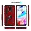Luxury Armor Shockproof Phone Case for iPhone Samsung Huawei Honor Xiaomi Full Cover Car Magnetic Ring Bumper Back Shell