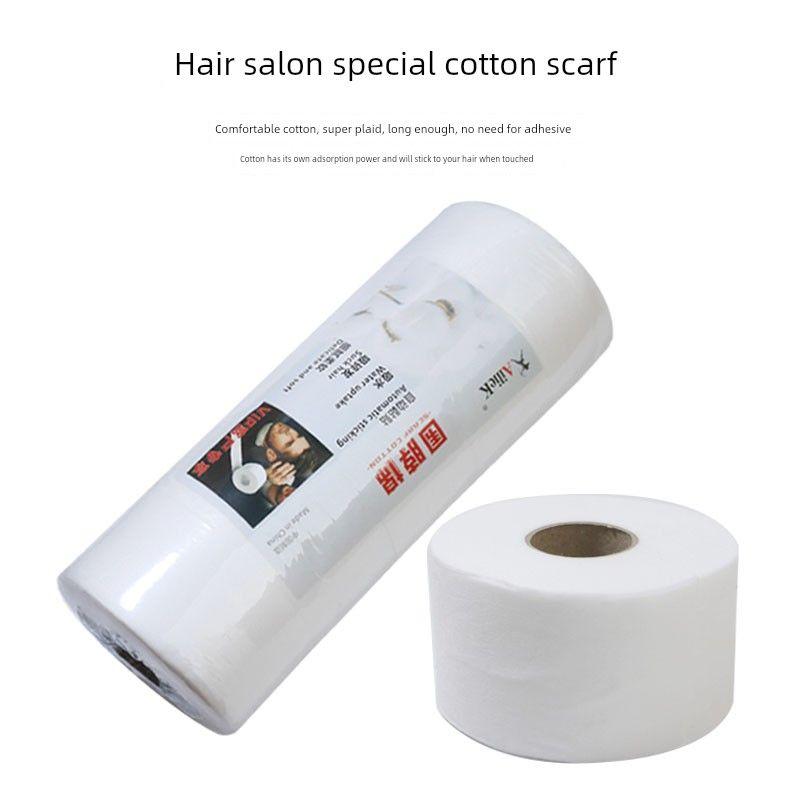 Neck Scarf Made of High-Purity Cotton, Thickened Hair Cutting Neck Scarf, Cotton Hairdressing Neck Scarf, Special Hair Salon Oil Treatment Supplies