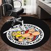Asterix Friends Round Rug for Livingroom,Bedroom, Palyroom, Chair Rug, Area rug, Circle Carpet, Large Size Fan Christmas gift