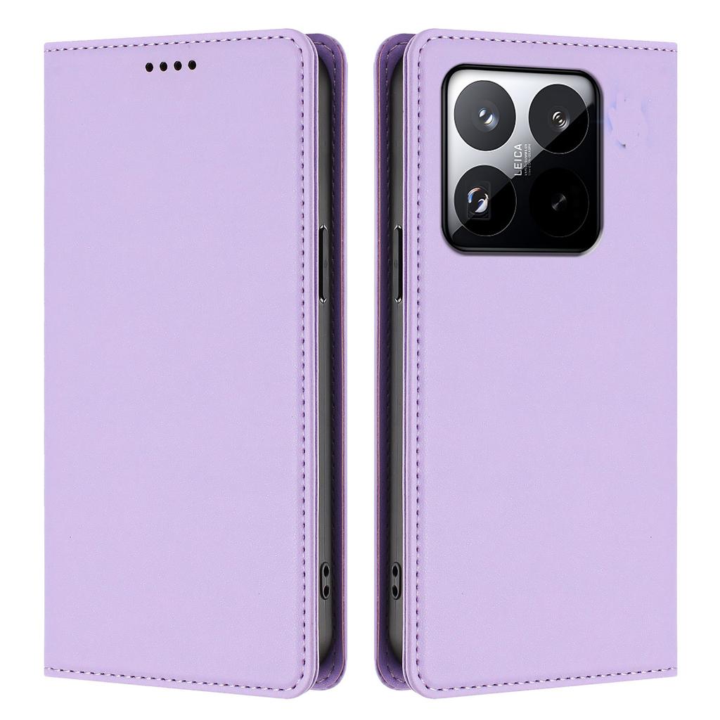 For Xiaomi 15T Leather Wallet Case Magnetic Closure RFID Blocking Phone Cover