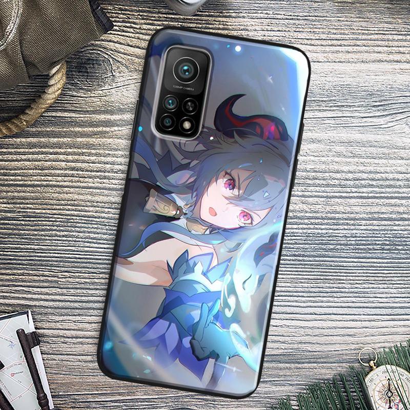 Genshin Impact Ganyu Case For Xiaomi 13 11T 12T Pro 12 Lite 12X Cover For POCO X3 X4 X5 F5 Pro F4 GT C40 M5s F3