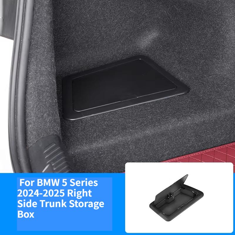 For BMW New 5 Series i5 Thickened Practical Trunk Storage Box Car Organizer Rear Boot Storage Case