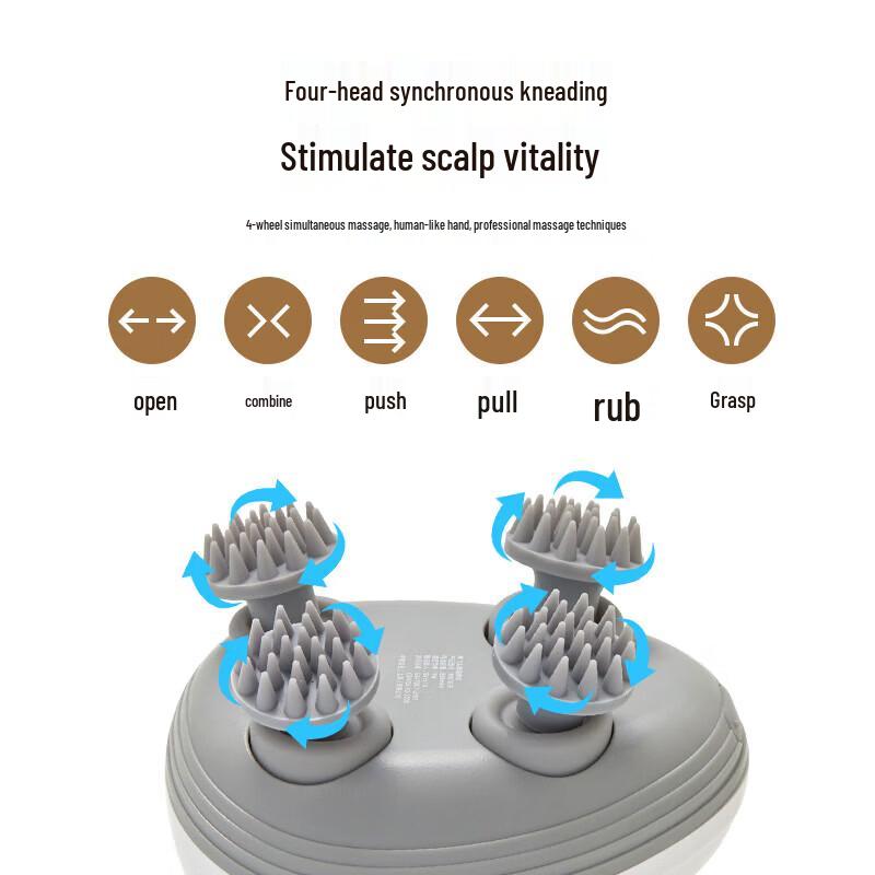 Morphy Richards Scalp & Head Massager MR7026 CN plug (adapter included)