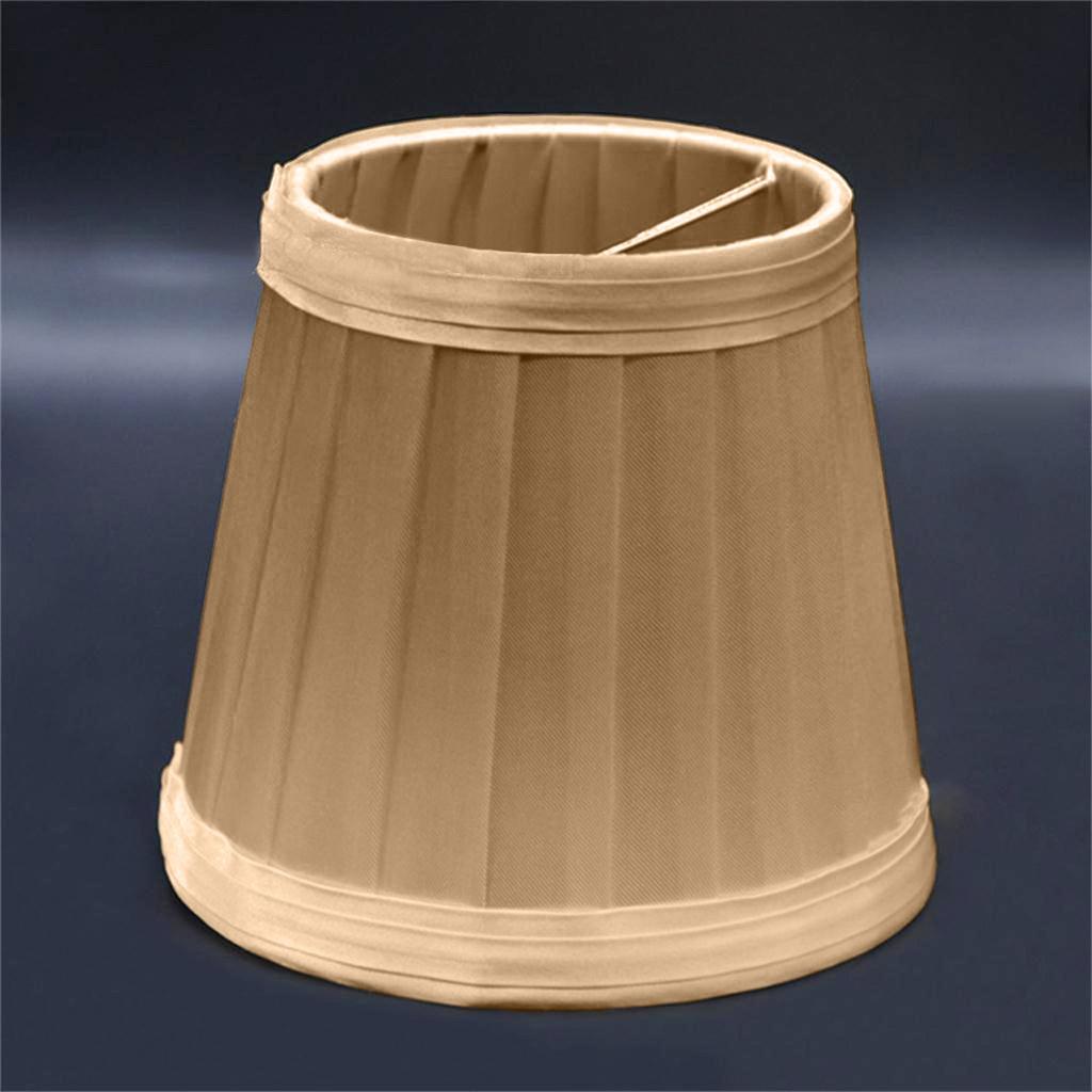 Винтажный тканевый плиссированный абажур, настольный стол, кровать, держатель для лампы, люстра