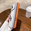 Bi-Color Phantom Stand Case for iPhone 17 Pro Max & 16, Magnetic Charging, Full Coverage, Anti-Drop Protection.