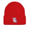 Miraculous Fox Winter Knitted Cap Beanie, Animal Skull Cap Fit Elastic Sporting Bonnet Knit Hat Beanie
