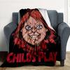1 шт. Плед Чаки для улицы, легкий, фланелевый, мягкий и теплый, для использования в любое время года, для дивана, улицы, кемпинга, гостиной, офиса, стула