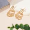 High-End European & American Star and Moon Tassel Earrings - Brazilian Cross-Border Muslim Fashion Accessories